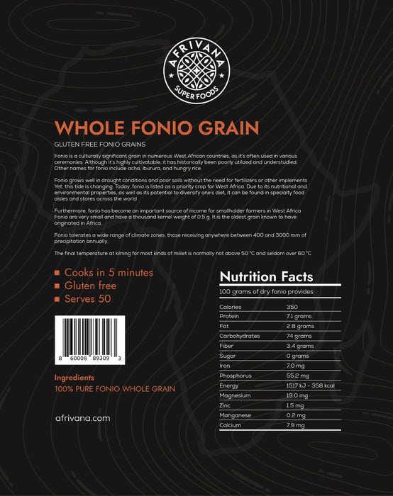 Bulk - Fonio Grain